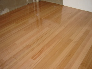 Timber floor grading options.